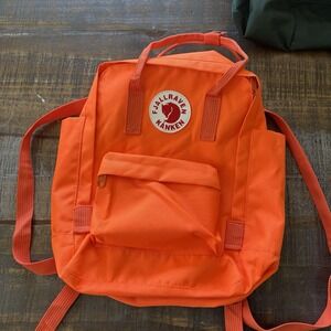 Fjallraven Kanken Classic Backpack Orange 23510 16L Daypack School Unisex